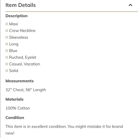 Old Navy Robin’s Egg Blue Maxi Dress Small - Picture 3 of 7